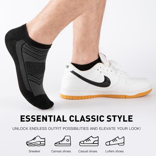 15 Pairs Lightweight Ankle Socks Men/Women   Breathable Bulk Thin Low Cut Socks Value Pack