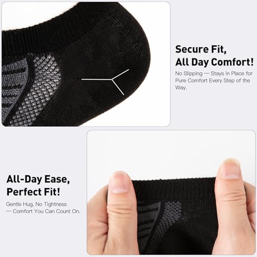 15 Pairs Lightweight Ankle Socks Men/Women   Breathable Bulk Thin Low Cut Socks Value Pack