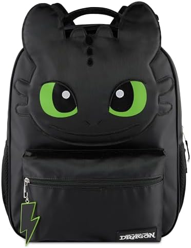 AI ACCESSORY INNOVATIONS Sonic The Hedgehog Backpack for Boys & Girls  Shadow 16 Inch Schoolbag with 3D Features  Durable School Bag for Kids