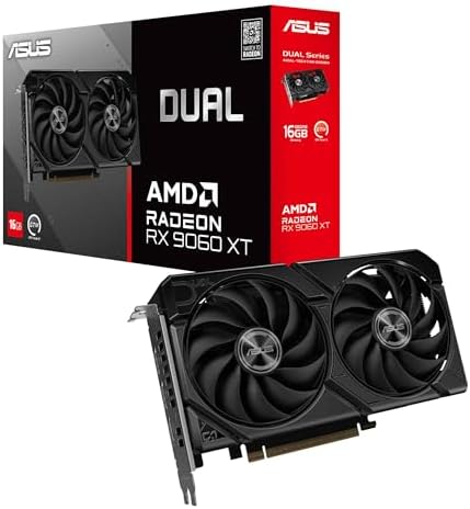 ASUS Dual Radeon  RX 7600 EVO OC Edition 8GB GDDR6  PCIe  4 0  8 GB GDDR6  HDMI  2 1  DisplayPort  1 4a  2 5 Slot Design  Axial tech Fans  GPU Tweak III 