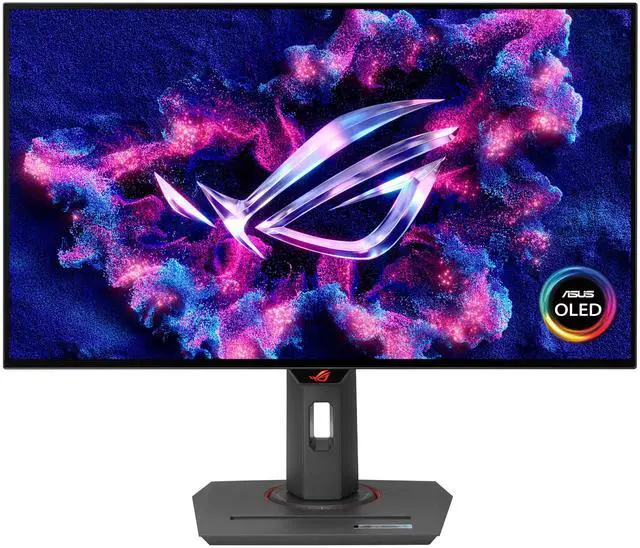 ASUS ROG Strix OLED XG27AQDMGZ gaming monitor 27" 1440p glossy WOLED panel  240 Hz  0 03 ms  custom heatsink  OLED Anti flicker  ASUS OLED Care 99  DCI P3  and DisplayWidget Center