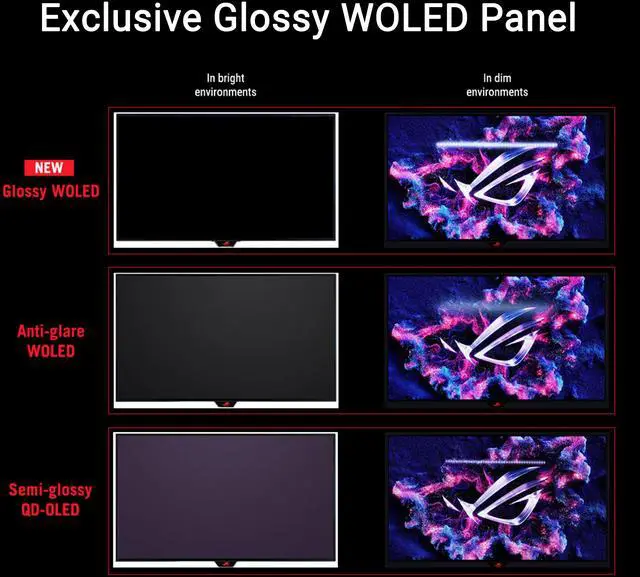 ASUS ROG Strix OLED XG27AQDMGZ gaming monitor 27" 1440p glossy WOLED panel  240 Hz  0 03 ms  custom heatsink  OLED Anti flicker  ASUS OLED Care 99  DCI P3  and DisplayWidget Center