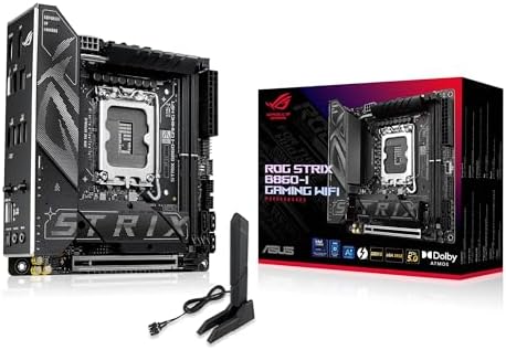 ASUS TUF Gaming B860M PLUS WiFi B860 LGA 1851 mATX Motherboard  Intel  Core  Ultra Series 2 Ready  AI PC  12 1 2 1 80A Stages  DDR5 PCIe 5 0  3X M 2  Wi Fi 7  2 5G LAN  HDMI   USB 20Gbps Type C 