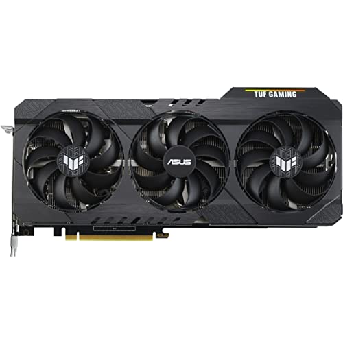 ASUS TUF Gaming NVIDIA GeForce RTX 3060 Ti V2 OC Edition Graphics Card  PCIe 4 0  8GB GDDR6  LHR  HDMI 2 1  DisplayPort 1 4a  Dual Ball Fan Bearings  Military Grade Certification  GPU Tweak II 