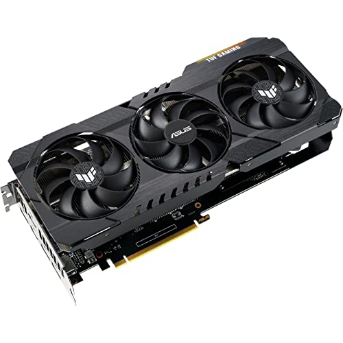 ASUS TUF Gaming NVIDIA GeForce RTX 3060 Ti V2 OC Edition Graphics Card  PCIe 4 0  8GB GDDR6  LHR  HDMI 2 1  DisplayPort 1 4a  Dual Ball Fan Bearings  Military Grade Certification  GPU Tweak II 