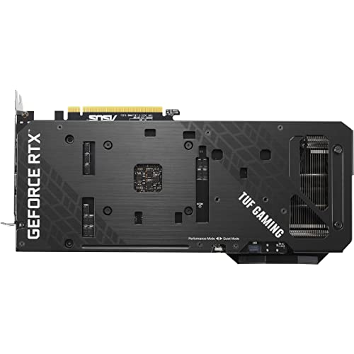 ASUS TUF Gaming NVIDIA GeForce RTX 3060 Ti V2 OC Edition Graphics Card  PCIe 4 0  8GB GDDR6  LHR  HDMI 2 1  DisplayPort 1 4a  Dual Ball Fan Bearings  Military Grade Certification  GPU Tweak II 