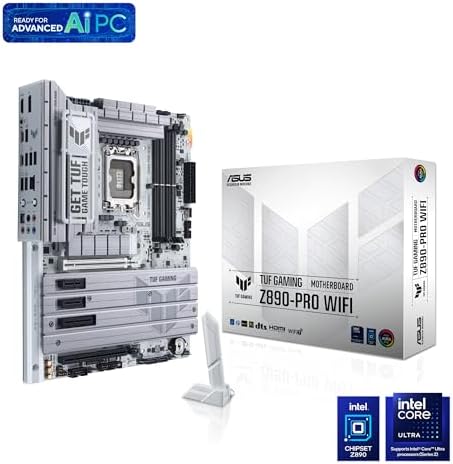 ASUS TUF Gaming Z790 Plus WiFi LGA 1700 Intel 14th 12th &13th Gen  ATX Gaming Motherboard PCIe 5 0 DDR5 4xM 2 Slots 16 1 DrMOS WiFi 6 2 5Gb LAN Front USB 3 2 Gen 2 Type C Thunderbolt 4 USB4  Aura RGB 