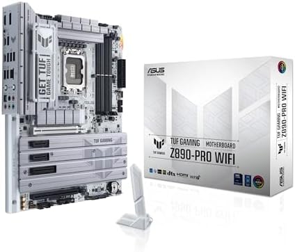 ASUS TUF Gaming Z790 Plus WiFi LGA 1700 Intel 14th 12th &13th Gen  ATX Gaming Motherboard PCIe 5 0 DDR5 4xM 2 Slots 16 1 DrMOS WiFi 6 2 5Gb LAN Front USB 3 2 Gen 2 Type C Thunderbolt 4 USB4  Aura RGB 