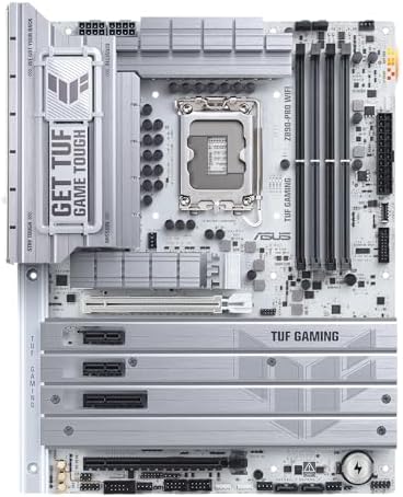 ASUS TUF Gaming Z790 Plus WiFi LGA 1700 Intel 14th 12th &13th Gen  ATX Gaming Motherboard PCIe 5 0 DDR5 4xM 2 Slots 16 1 DrMOS WiFi 6 2 5Gb LAN Front USB 3 2 Gen 2 Type C Thunderbolt 4 USB4  Aura RGB 