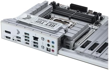 ASUS TUF Gaming Z790 Plus WiFi LGA 1700 Intel 14th 12th &13th Gen  ATX Gaming Motherboard PCIe 5 0 DDR5 4xM 2 Slots 16 1 DrMOS WiFi 6 2 5Gb LAN Front USB 3 2 Gen 2 Type C Thunderbolt 4 USB4  Aura RGB 