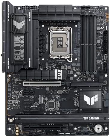 ASUS TUF Gaming Z790 Plus WiFi LGA 1700 Intel 14th 12th &13th Gen  ATX Gaming Motherboard PCIe 5 0 DDR5 4xM 2 Slots 16 1 DrMOS WiFi 6 2 5Gb LAN Front USB 3 2 Gen 2 Type C Thunderbolt 4 USB4  Aura RGB 