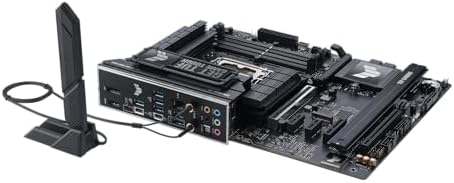 ASUS TUF Gaming Z790 Plus WiFi LGA 1700 Intel 14th 12th &13th Gen  ATX Gaming Motherboard PCIe 5 0 DDR5 4xM 2 Slots 16 1 DrMOS WiFi 6 2 5Gb LAN Front USB 3 2 Gen 2 Type C Thunderbolt 4 USB4  Aura RGB 