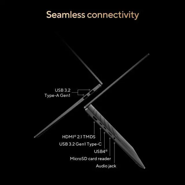 ASUS Vivobook S14 Laptop  Copilot  PC AMD Ryzen AI 9 HX 370 32GB RAM 1TB SSD  M5406WA BS99 
