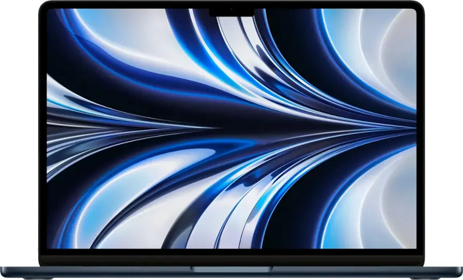 Apple   MacBook Air 13 inch Laptop   Apple M2 chip Built for Apple Intelligence   16GB Memory   256GB SSD   Midnight