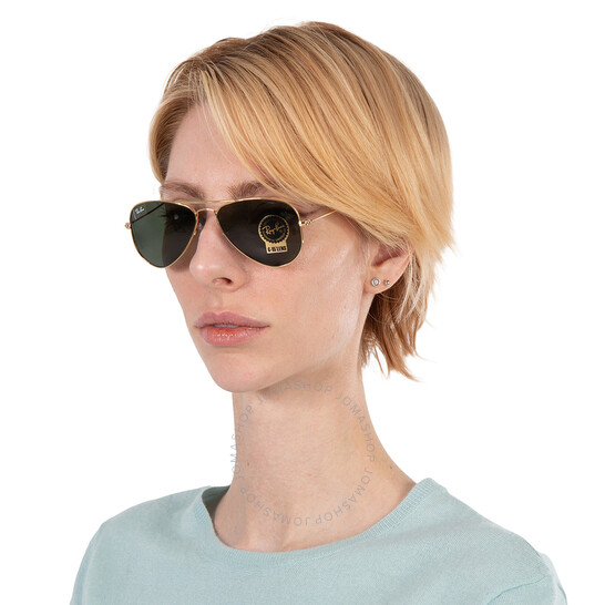 Aviator Small Green Classic G 15 Pilot Unisex Sunglasses