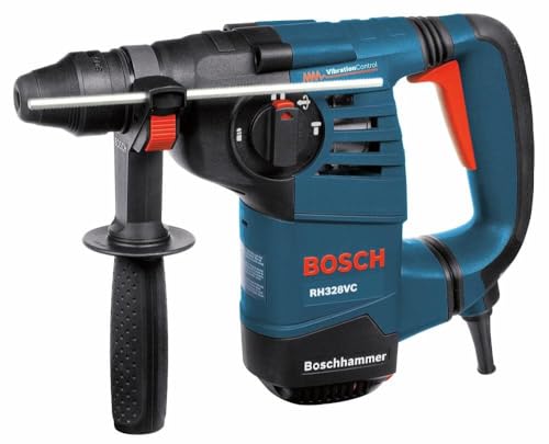 BOSCH RH328VC 1 1/8 Inch SDS plus Rotary Hammer with Variable Speed  Vibration Control