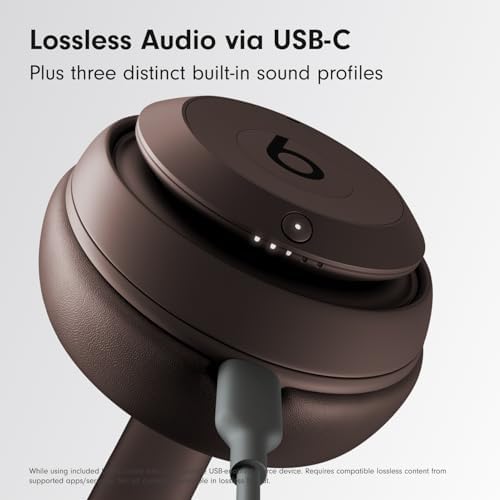 Beats Studio Pro   Premium Wireless Over Ear Headphones  Up to 40 Hour Battery Life  Active Noise Cancelling  USB C Lossless Audio  Apple & Android Compatible   Black