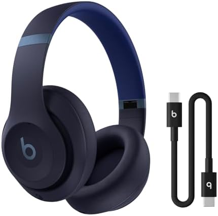 Beats Studio Pro   Premium Wireless Over Ear Headphones  Up to 40 Hour Battery Life  Active Noise Cancelling  USB C Lossless Audio  Apple & Android Compatible   Black
