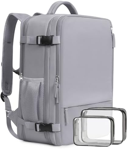 Beraliy Travel Backpack for Men Women  Carry On Backpack  16 Inch Laptop Backpack  Waterproof Hiking Backpack  Casual Outdoor Daypack College Bag  Olive green