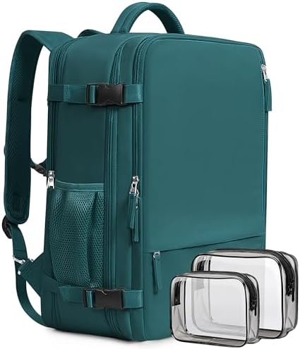 Beraliy Travel Backpack for Men Women  Carry On Backpack  16 Inch Laptop Backpack  Waterproof Hiking Backpack  Casual Outdoor Daypack College Bag  Olive green