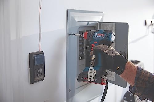 Bosch GXL18V 240B22 18V 2 Tool Combo Kit with 1/2 In  Hammer Drill/Driver  Two In One 1/4 In  and 1/2 In  Bit/Socket Impact Driver/Wrench and  2  2 Ah Standard Power Batteries