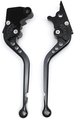 CNC Clutch Brake Levers Compatible with RE Himalayan 450 2023 2024 2025  Guerrilla 450 2024 2025 Motorcycle Long Black