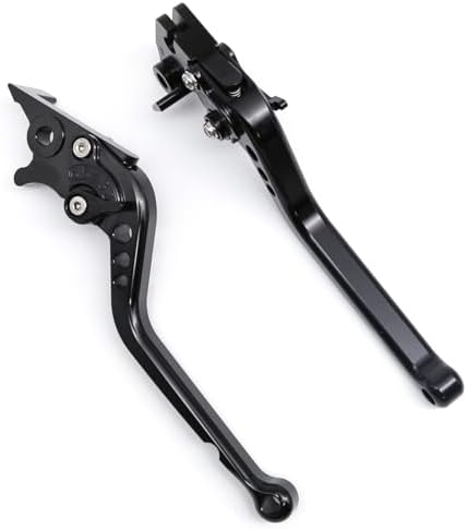 CNC Clutch Brake Levers Compatible with RE Himalayan 450 2023 2024 2025  Guerrilla 450 2024 2025 Motorcycle Long Black