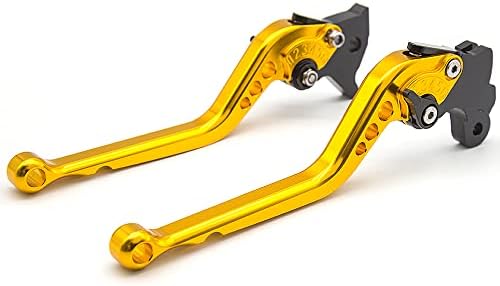 CNC Clutch Brake Levers Compatible with RE Himalayan 450 2023 2024 2025  Guerrilla 450 2024 2025 Motorcycle Long Black