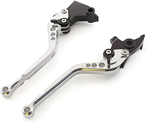 CNC Clutch Brake Levers Compatible with RE Himalayan 450 2023 2024 2025  Guerrilla 450 2024 2025 Motorcycle Long Black