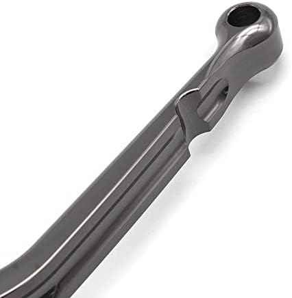 CNC Clutch Brake Levers Compatible with RE Himalayan 450 2023 2024 2025  Guerrilla 450 2024 2025 Motorcycle Long Black