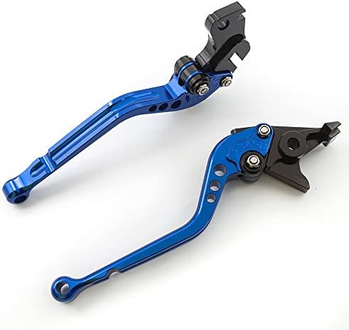 CNC Clutch Brake Levers Compatible with RE Himalayan 450 2023 2024 2025  Guerrilla 450 2024 2025 Motorcycle Long Black