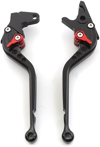 CNC Clutch Brake Levers Compatible with RE Himalayan 450 2023 2024 2025  Guerrilla 450 2024 2025 Motorcycle Long Black