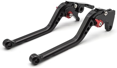CNC Clutch Brake Levers Compatible with RE Himalayan 450 2023 2024 2025  Guerrilla 450 2024 2025 Motorcycle Long Black