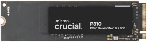 Crucial P310 1TB SSD  PCIe Gen4 NVMe M 2 2280  Up to 7 100MB/s  for Laptop  Desktop  PC   & Handheld Gaming Consoles  Includes Acronis Data Recovery Software  Solid State Drive   CT1000P310SSD801