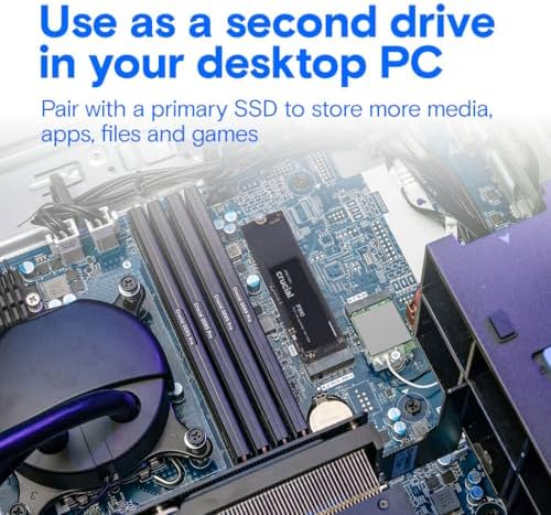 Crucial P310 1TB SSD  PCIe Gen4 NVMe M 2 2280  Up to 7 100MB/s  for Laptop  Desktop  PC   & Handheld Gaming Consoles  Includes Acronis Data Recovery Software  Solid State Drive   CT1000P310SSD801