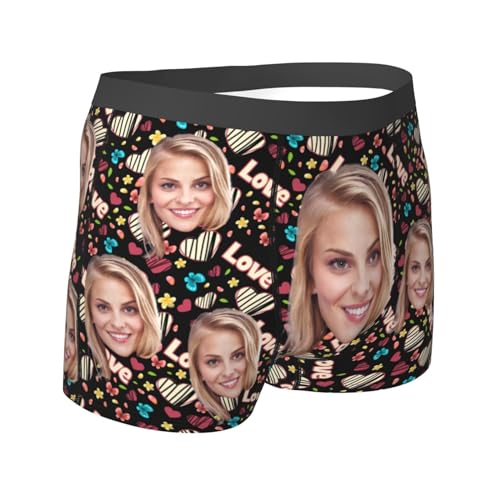 Custom Underwear for Men  Custom Mens Underwear Briefs Shorts with Face  Customized Gifts for Husband