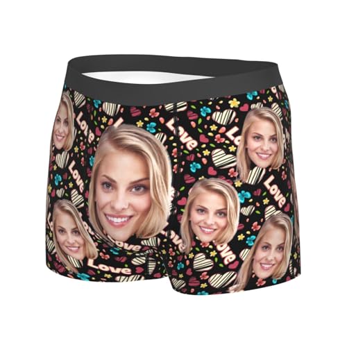 Custom Underwear for Men  Custom Mens Underwear Briefs Shorts with Face  Customized Gifts for Husband