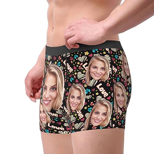 Custom Underwear for Men  Custom Mens Underwear Briefs Shorts with Face  Customized Gifts for Husband