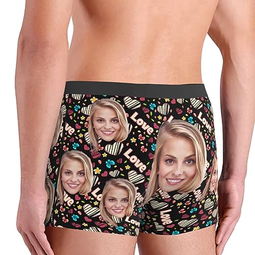 Custom Underwear for Men  Custom Mens Underwear Briefs Shorts with Face  Customized Gifts for Husband