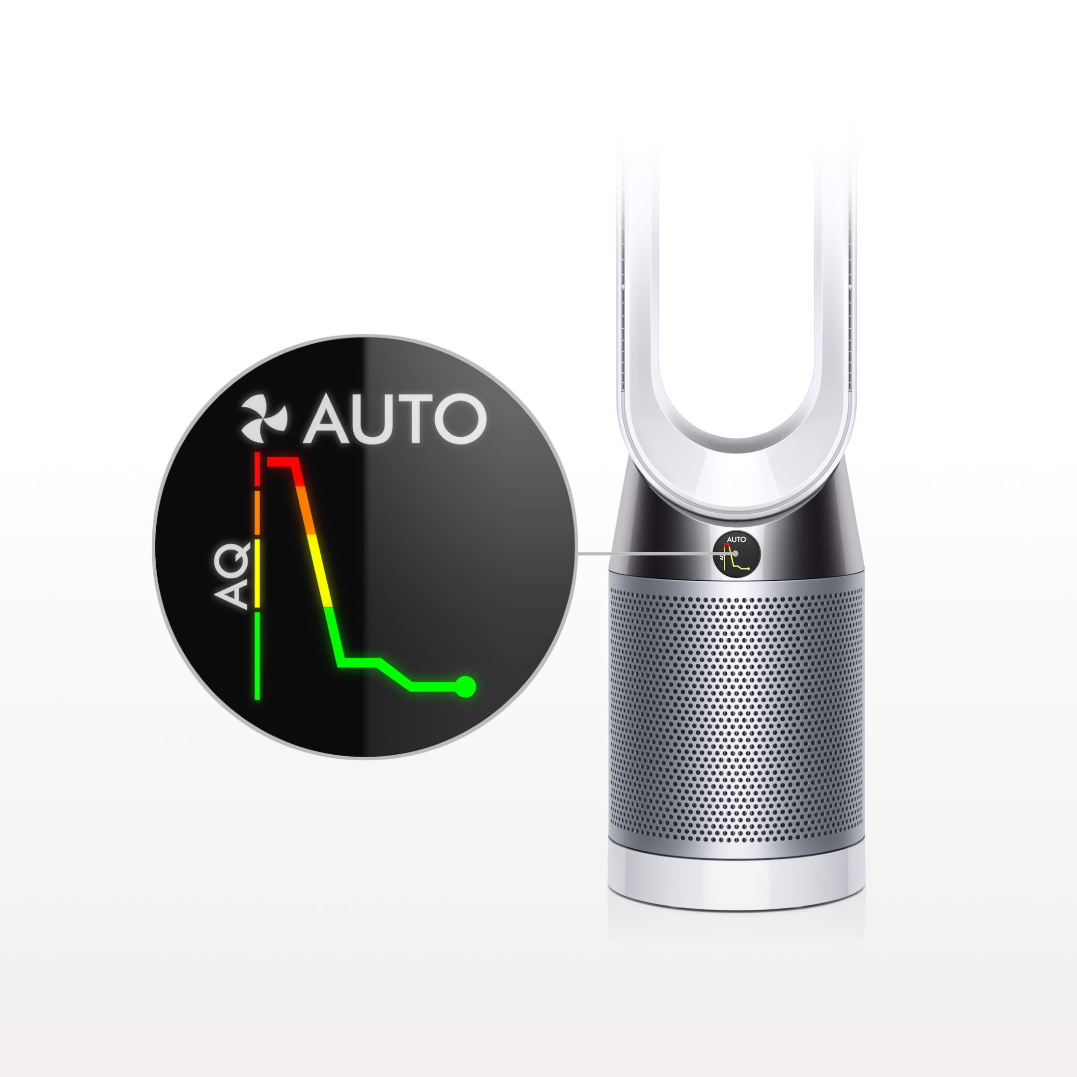 Dyson TP04 Pure Cool Purifying Connected Tower Fan   Certified Refurbished