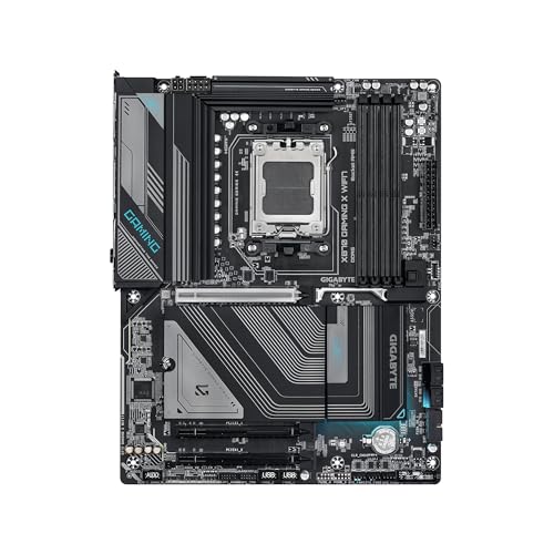 GIGABYTE X870 Gaming X WIFI7 AMD AM5 LGA 1718 Motherboard  ATX  DDR5  3X M 2  PCIe 5 0  USB4  WIFI7  2 5GbE LAN  EZ Latch  5 Year Warranty