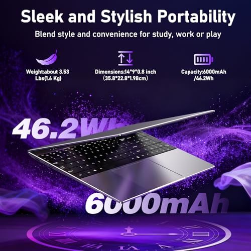 Gaming Laptop Computer Windows 11 Pro Lap Top PC for Gaming 2026 32GB RAM 1TB SSD Intel Core i7 Processor Up to 3 9GHz  15 6 IPS FHD Backlit Keyboard 6000mAh Webcam Office 365 2 Years Warranty
