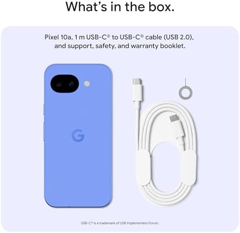 Google Pixel 10a   Unlocked Android Smartphone   7 Years of Pixel Drops  30  Hours Battery  Camera Coach  Gemini Live  Durable Design  Call Screen  Car Crash Detection   Berry   256 GB  2026 Model 