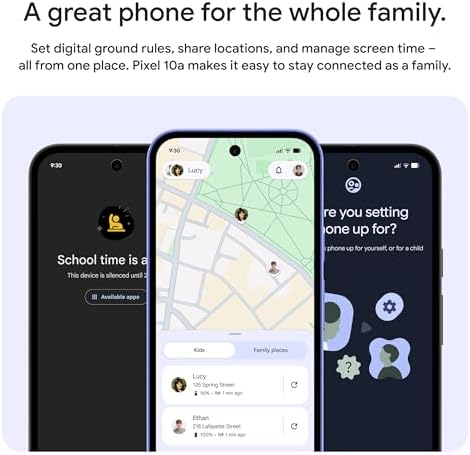 Google Pixel 10a   Unlocked Android Smartphone   7 Years of Pixel Drops  30  Hours Battery  Camera Coach  Gemini Live  Durable Design  Call Screen  Car Crash Detection   Berry   256 GB  2026 Model 