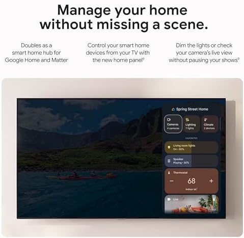 Google TV Streamer 4K   Fast Streaming Entertainment on Your TV with Voice Search Remote   Watch Movies  Shows  Live TV  and Netflix in 4K HDR   Smart Home Control   32 GB of Storage   Porcelain