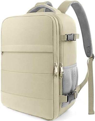 HOTOR Travel Backpack   Flight Approved Travel Bag for Men and Women  Carry on Luggage for 15 6 Laptop and Travel Essentials for Work  Business  Weekender  College 11 8x7 9x17 3  Black 