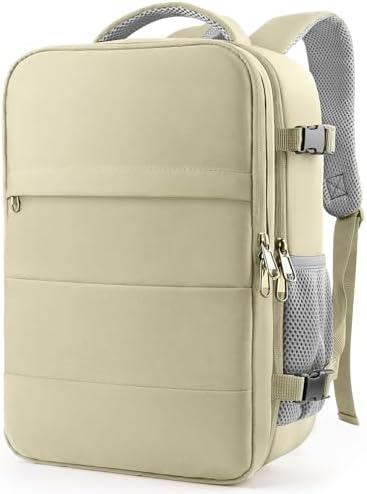 HOTOR Travel Backpack   Flight Approved Travel Bag for Men and Women  Carry on Luggage for 15 6 Laptop and Travel Essentials for Work  Business  Weekender  College 11 8x7 9x17 3  Black 