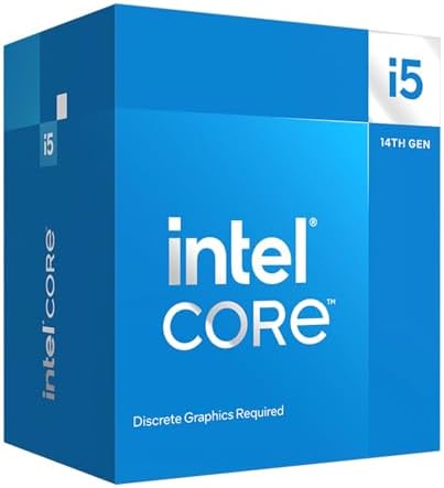 Intel Core i5 14400F Desktop Processor 10 cores  6 P cores   4 E cores  up to 4 7 GHz
