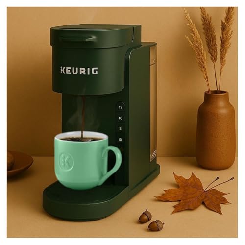 Keurig K Express Single Serve K Cup Pod Coffee Maker  3 Brew Sizes  Strong Button Feature  42oz Removable Reservoir  Evergreen