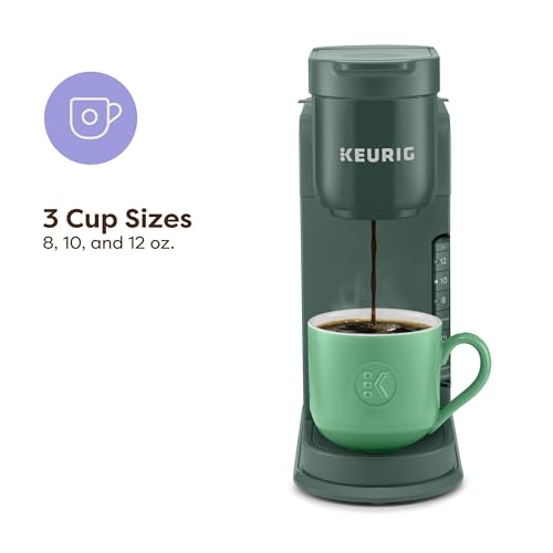 Keurig K Express Single Serve K Cup Pod Coffee Maker  3 Brew Sizes  Strong Button Feature  42oz Removable Reservoir  Evergreen